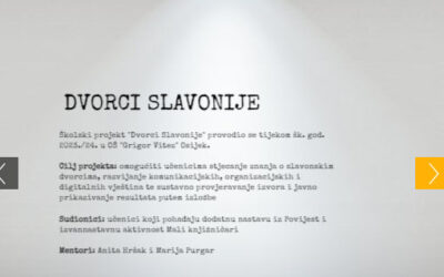 Virtualna izložba likovnih radova projekta Dvorci Slavonije