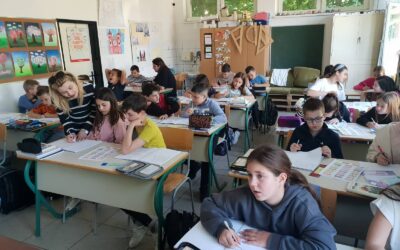 Radionica transliteracije glagoljice u sklopu eTwinning projekta Igrajmo se glagoljicom 4