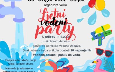 Ljetni vodeni party – dan pun smijeha, igre i osvježenja!