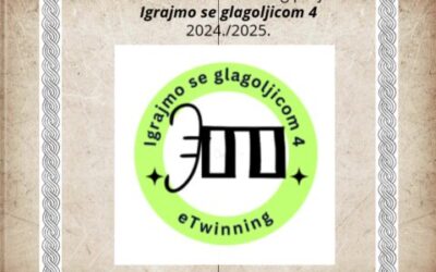 Zajednička digitalna knjiga projekta „Igrajmo se glagoljicom 4“