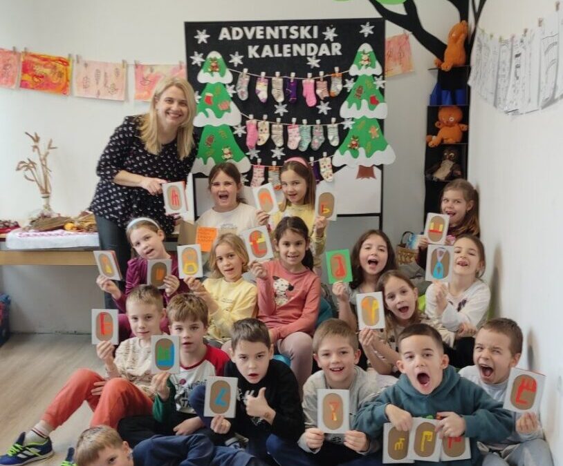 eTwinning projekt „Igrajmo se glagoljicom“ i ove godine u našoj školi