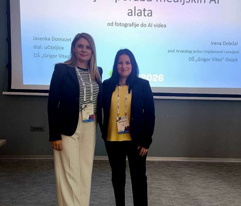 Učiteljice naše škole predstavile primjer dobre prakse na CUC -u 2026. u Rovinju