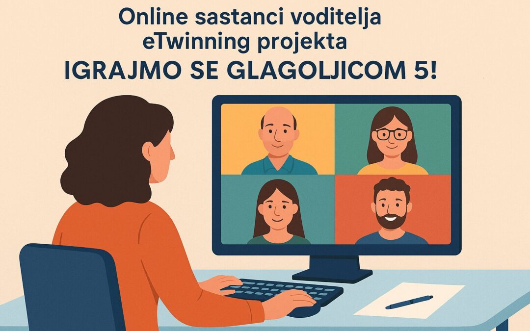 Online susreti voditelja projekta „Igrajmo se glagoljicom 5“