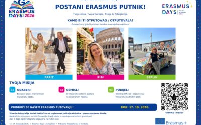 Postani Erasmus putnik! – virtualna izložba u Grigorici!